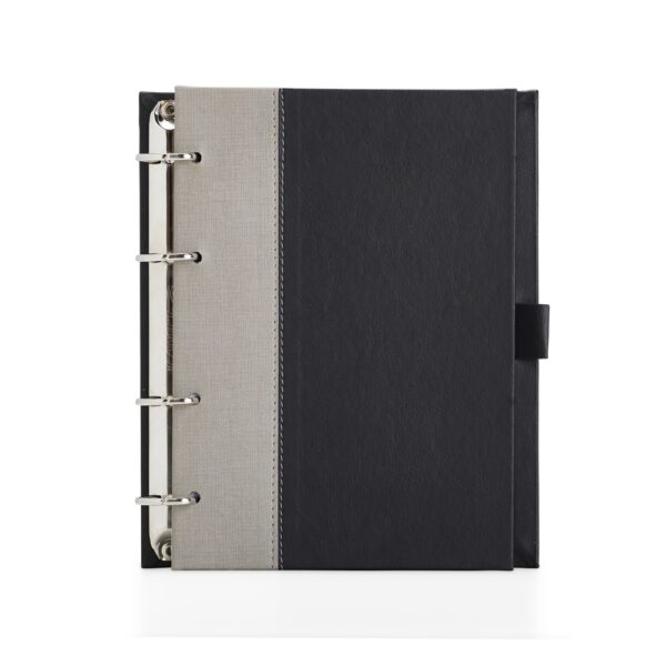 Caderno Fichário de Couro Sintético - Image 3