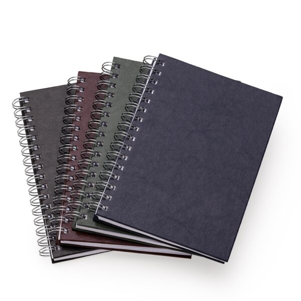 Caderno Pequeno de Couro Sintético - Image 2