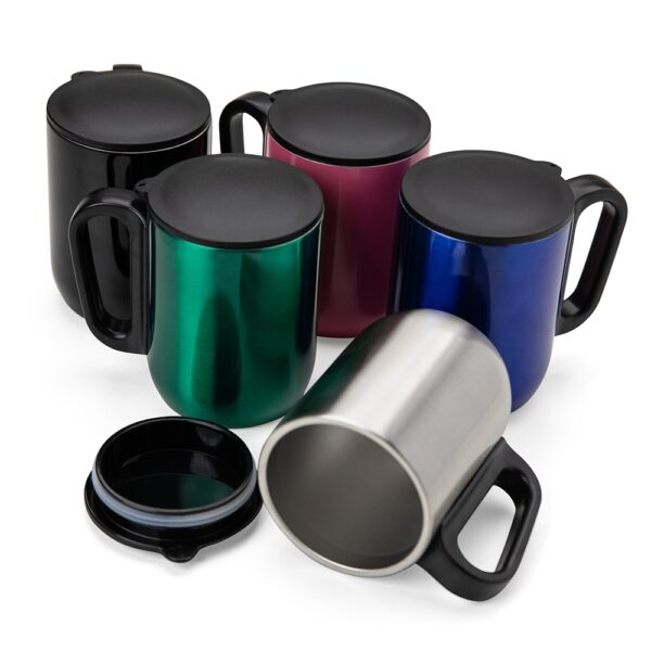Caneca Inox Parede Dupla 230ml - Image 2