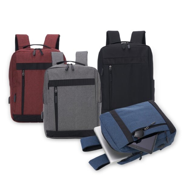 Mochila de Nylon USB 21L - Image 2