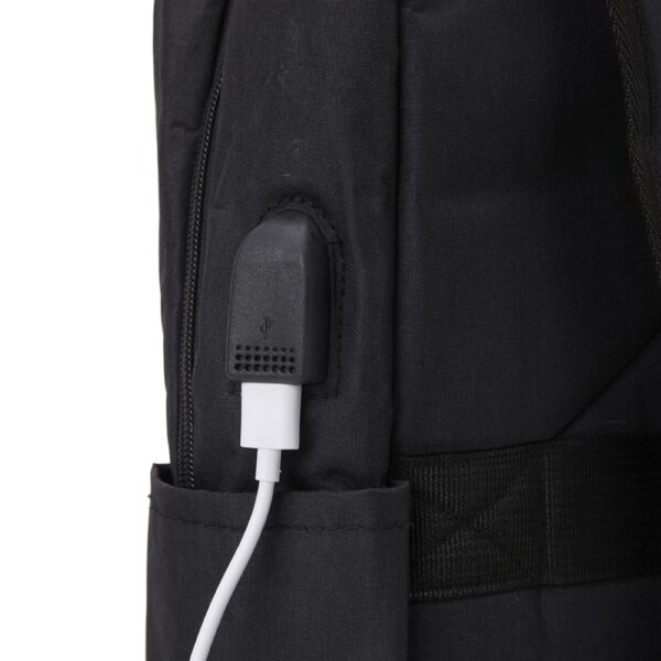 Mochila de Nylon USB 20 Litros - Image 4