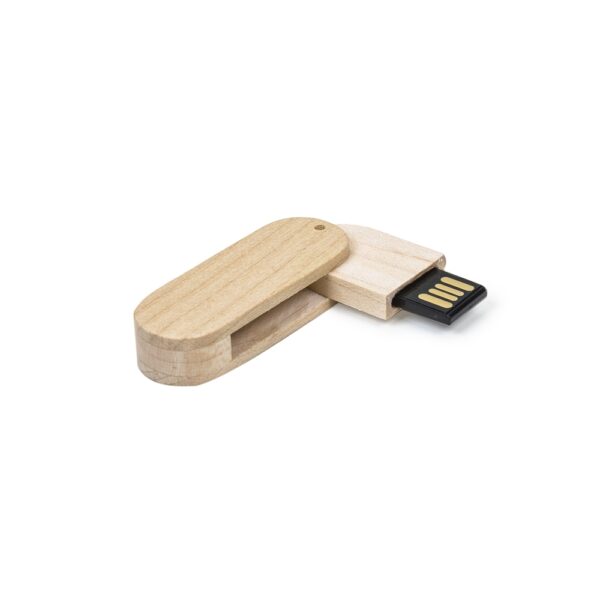 Pen Drive Bambu Giratório 4GB/8GB/16GB/32GB - Image 2