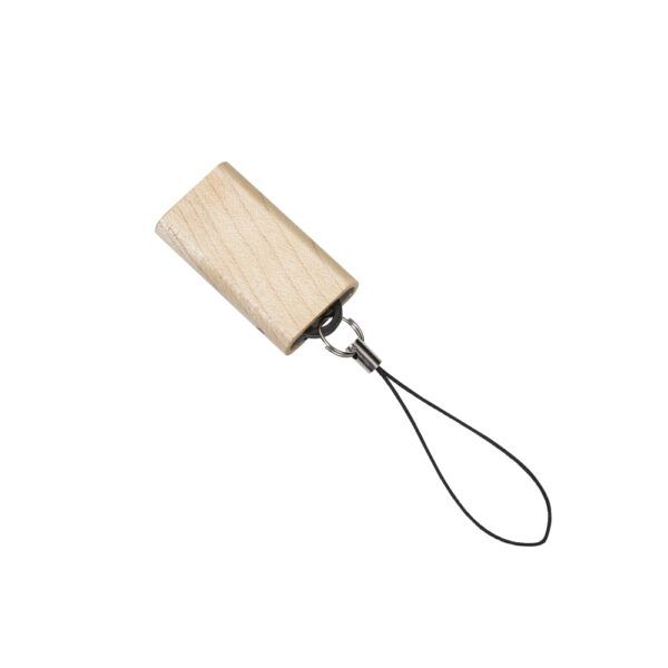 Pen Drive Retrátil Madeira 4GB - Image 2