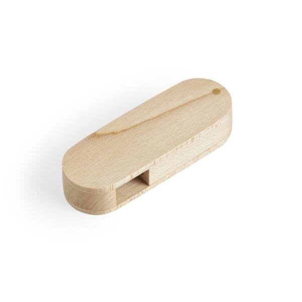 Pen Drive de Madeira Giratório 4GB/8GB - Image 2