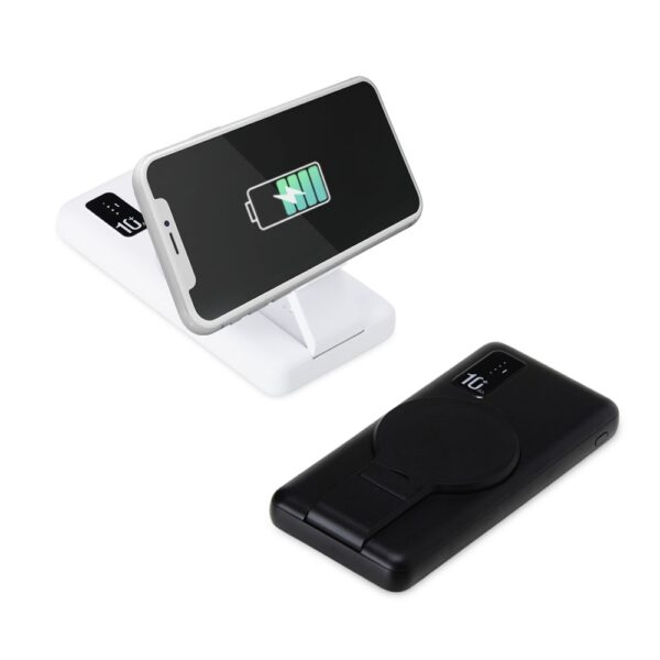 Power Bank 10.000mAh com Carregamento via Indução ou via Cabo - Image 2