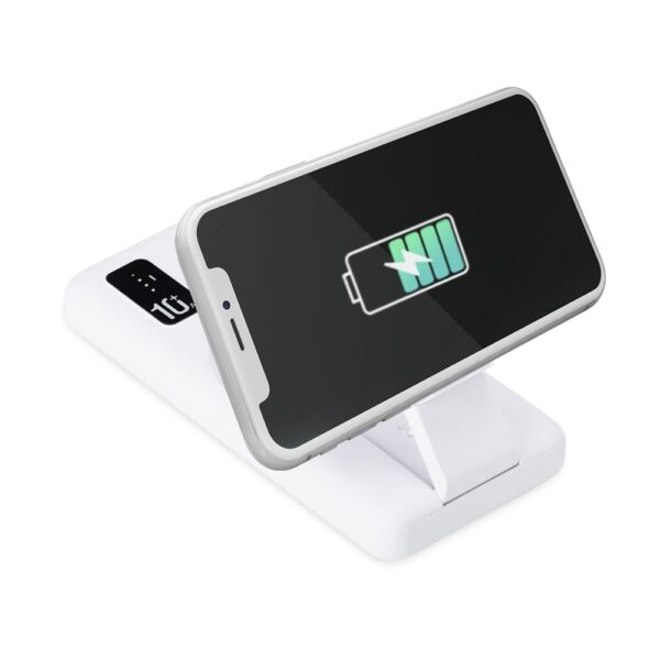 Power Bank 10.000mAh com Carregamento via Indução ou via Cabo - Image 3