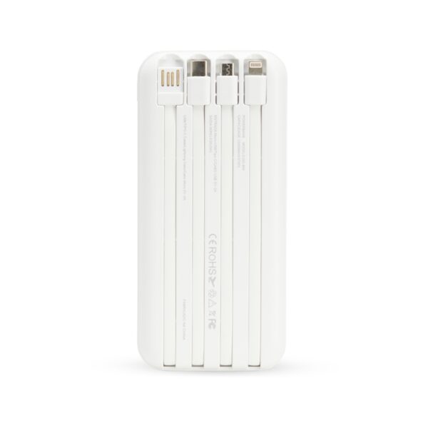 Power Bank 10.000mAh com Carregamento via Indução ou via Cabo - Image 3