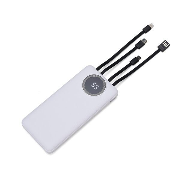 Power Bank 10.000mAh com Lanterna e Multissaídas - Image 2